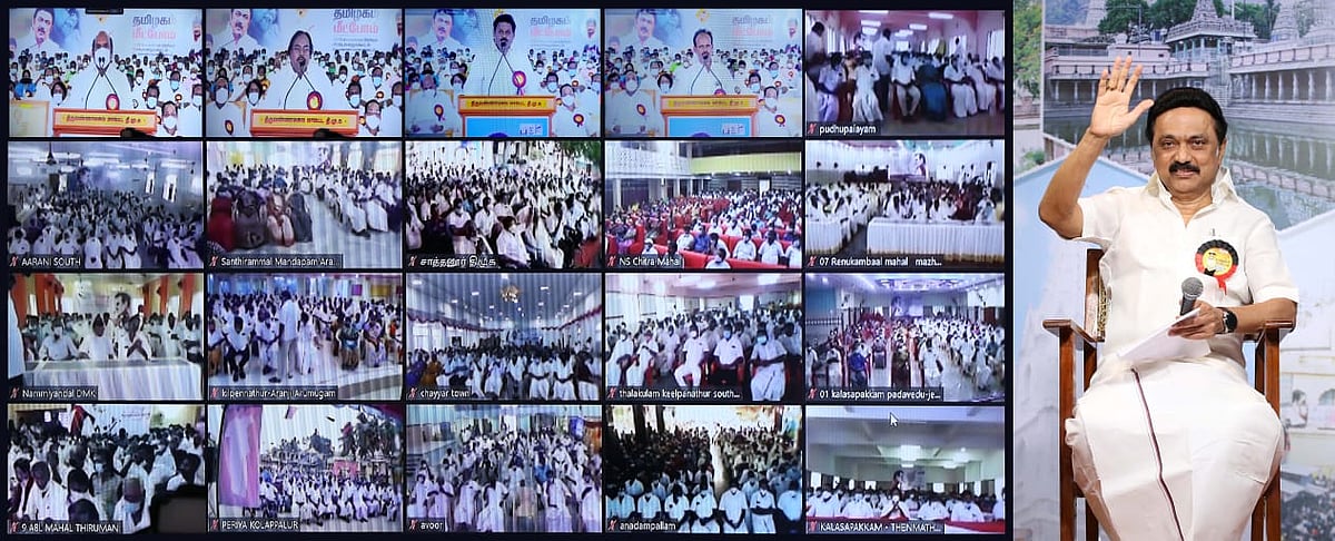 தமிழகத்தின் இருண்டகாலமான பழனிசாமி ஆட்சியை போக்கி திமுக அரசு எனும் எழுச்சிதீபம் ஏந்துவோம் : மு.க.ஸ்டாலின்