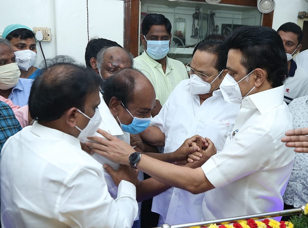 முன்னாள் மத்திய அமைச்சர் ஜெகத்ரட்சகனின் மனைவி அனுசுயா மறைவுக்கு தி.மு.க தலைவர் மு.க.ஸ்டாலின் அஞ்சலி!