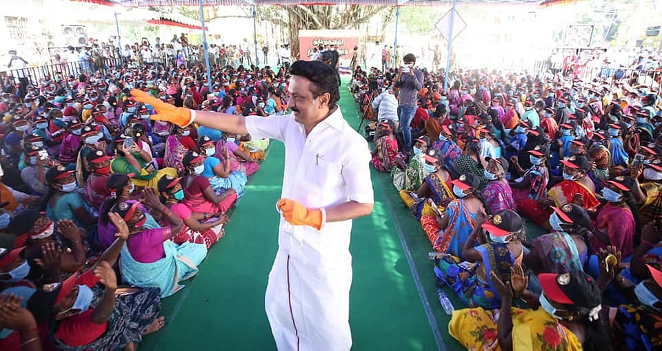 மரக்காணத்தில் தி.மு.கவின் ‘மக்கள் கிராமசபை கூட்டம்’ - மு.க.ஸ்டாலினுக்கு மக்களின் உற்சாக வரவேற்பு! (ALBUM)