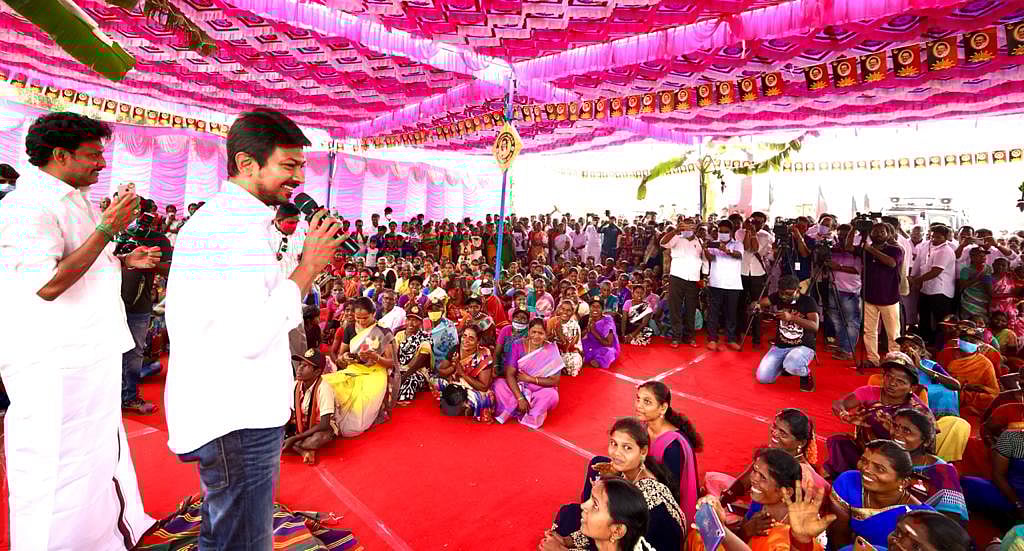 “வேலைவாய்ப்பில் தமிழர்களுக்கே முன்னுரிமை” : உதயநிதி ஸ்டாலின் உறுதி!