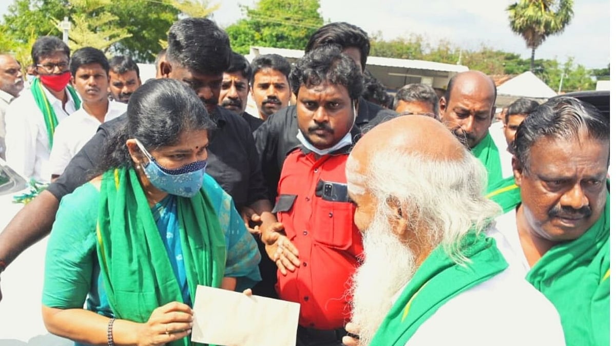 “இன்னும் 5 மாதங்களில் தி.மு.க ஆட்சிக்கு வரும்; விவசாயிகளின் இன்னல்கள் தீரும்” - கனிமொழி எம்.பி உறுதி!