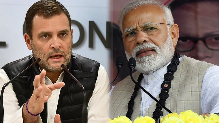 "அமைச்சர்களின் எண்ணிக்கைதான் அதிகரித்துள்ளது.. தடுப்பூசிகள் அல்ல" : ராகுல்காந்தி  கிண்டல்!