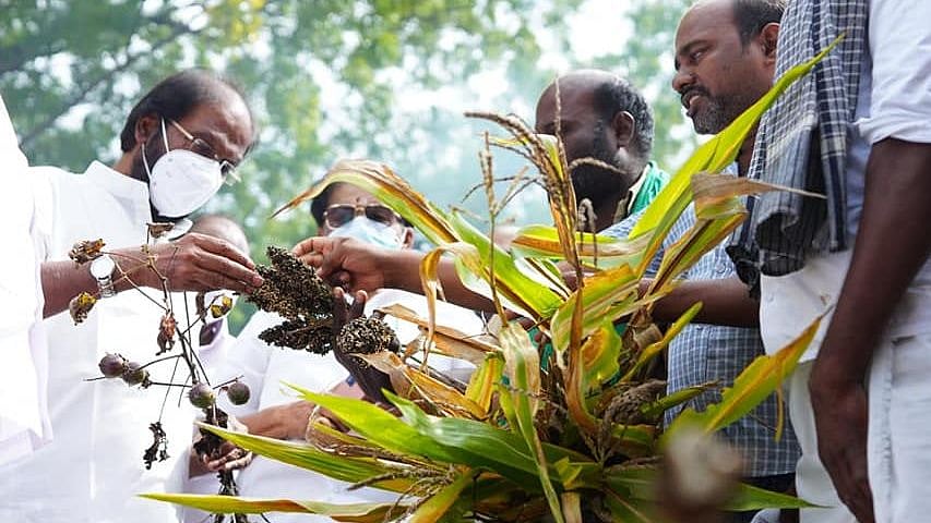 “விவசாயிகள் கண்ணியமாக வாழ தேவையான அனைத்தையும் திமுக செய்யும்” : தேர்தல் பரப்புரையில் திருச்சி சிவா உறுதி!