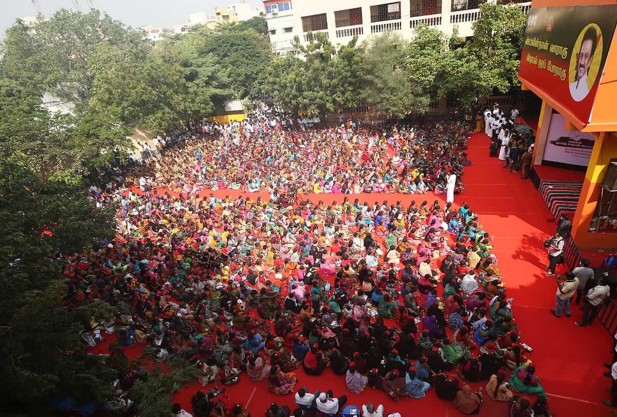 “தமிழகத்தில் நடக்கும் அநியாய, சர்வாதிகார ஆட்சிக்கு முடிவு கட்டும் நாள் நெருங்குகிறது” : மு.க.ஸ்டாலின் !