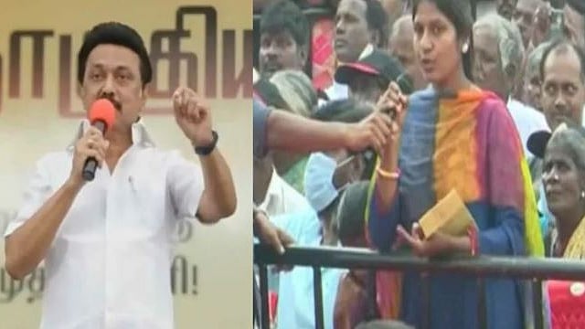 அரசை வழிநடத்தும் மு.க.ஸ்டாலின் : தி.மு.க தலைவரிடம் புகாரளித்த பெண்... பதறியடித்து நிவாரணம் வழங்கிய அரசு!