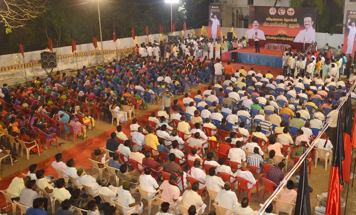 “எடப்பாடி  பழனிச்சாமி ஒட்டுமொத்த தமிழகத்துக்கே துரோகம் செய்கிறார்” : தயாநிதிமாறன் சாடல்!