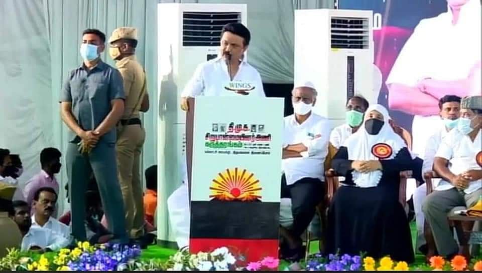 “அரசியலுக்கும் ஆன்மிகத்துக்குமான வேறுபாட்டை நன்கு உணர்ந்தவர்கள் தமிழக மக்கள்”- மு.க.ஸ்டாலின் எழுச்சியுரை!
