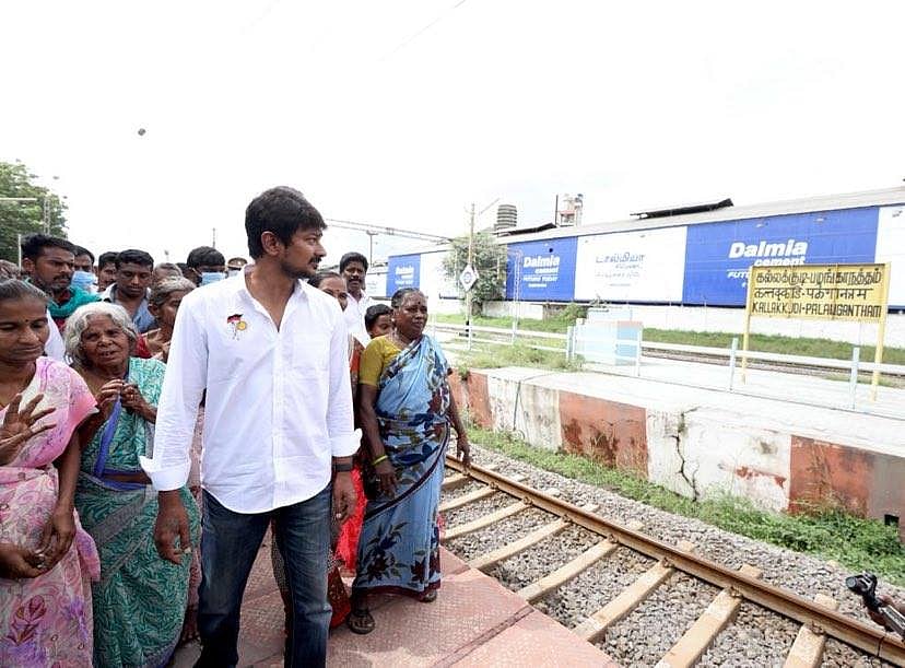 “எந்த வடிவத்தில் இந்தி திணிப்பு வந்தாலும் தமிழகம் ஏற்காது” - கல்லக்குடியில் உதயநிதி ஸ்டாலின் உறுதி!