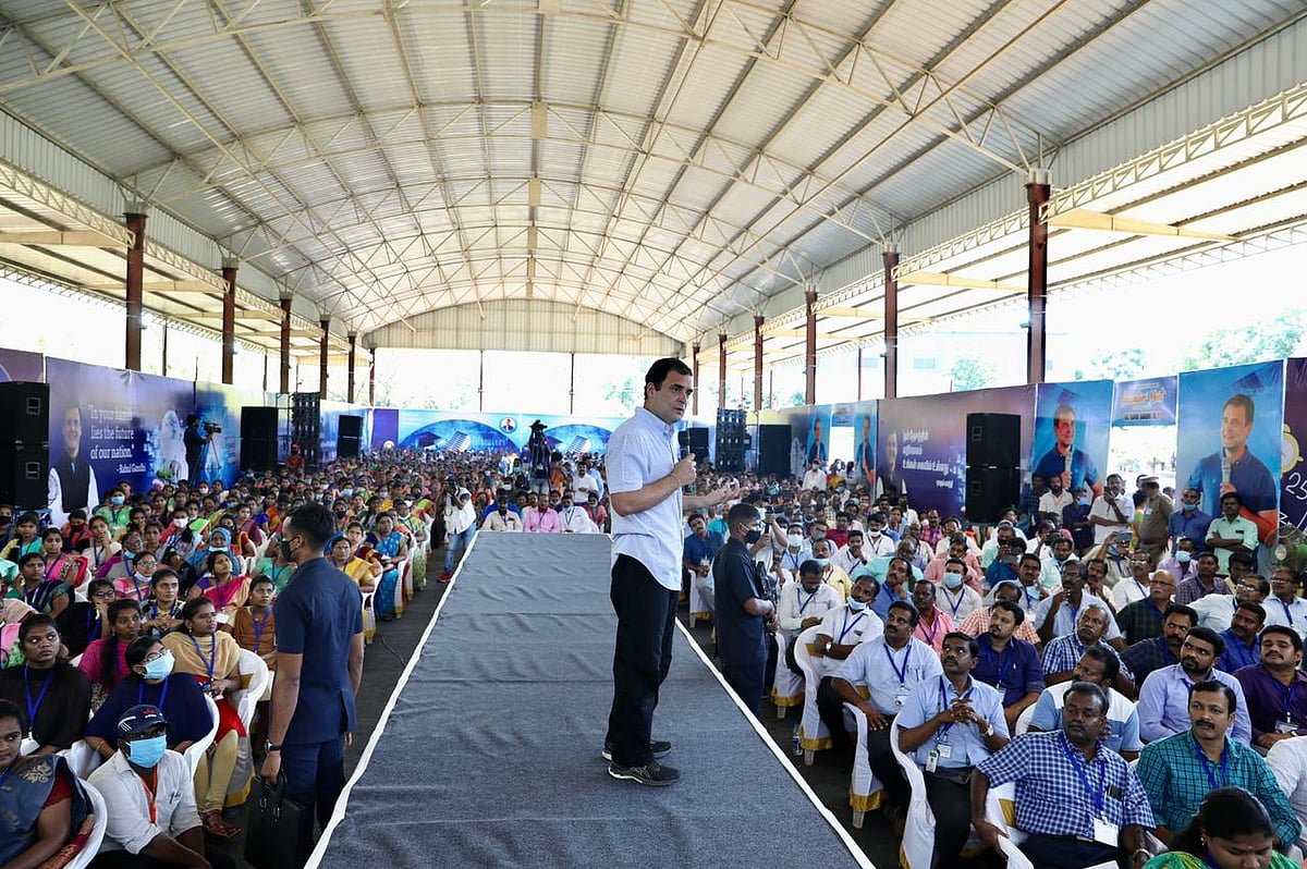 “பிரிட்டிஷாரை எப்படி விரட்டி அடித்தோமோ அதேபோன்று நரேந்திர மோடியை திருப்பி அனுப்புவோம்” : ராகுல்காந்தி