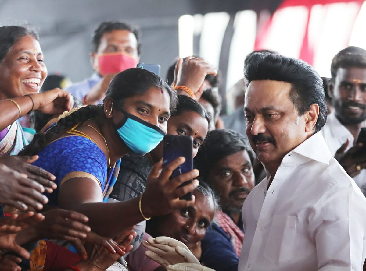 “பழனிசாமி உதவாக்கரை என்பதை உணர்த்தும் இந்தப் பெட்டி; மக்களின் மனசாட்சிப் பெட்டி” - மு.க.ஸ்டாலின் பேச்சு!