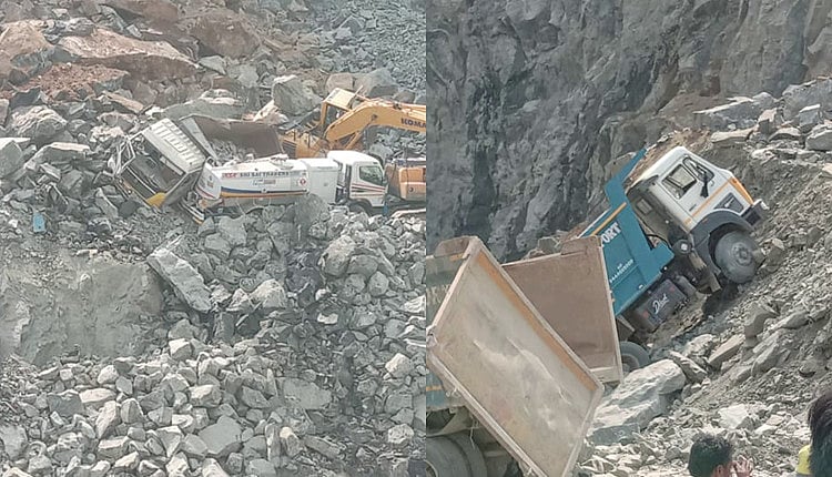 “உத்திரமேரூர் அருகே சட்டவிரோதமாக இயங்கிய கல்குவாரி”: பாறைகள் சரிந்து 4 பேர் பலி - தொடரும் மீட்பு பணிகள்!