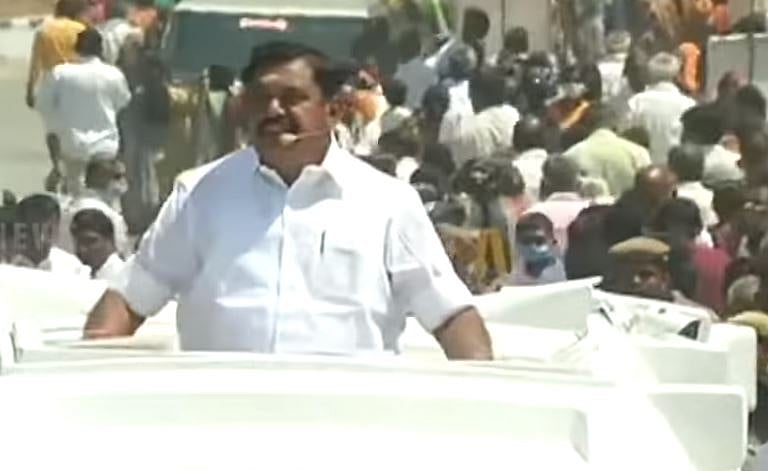 “நீங்கபாட்டுக்கு பேசுங்க; நாங்க கெளம்புறோம்” - பல்லடத்தில் முதல்வரின் பிரச்சாரத்தின்போது நிகழ்ந்த கூத்து!