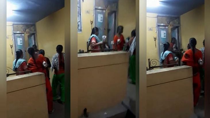  டோக்கன் கொண்டு வந்தால் பட்டு சேலை.. ஜெ.பிறந்தநாள்  பேரில் குமாரபாளையத்தில் அதிமுகவினர் வாக்கு வேட்டை!