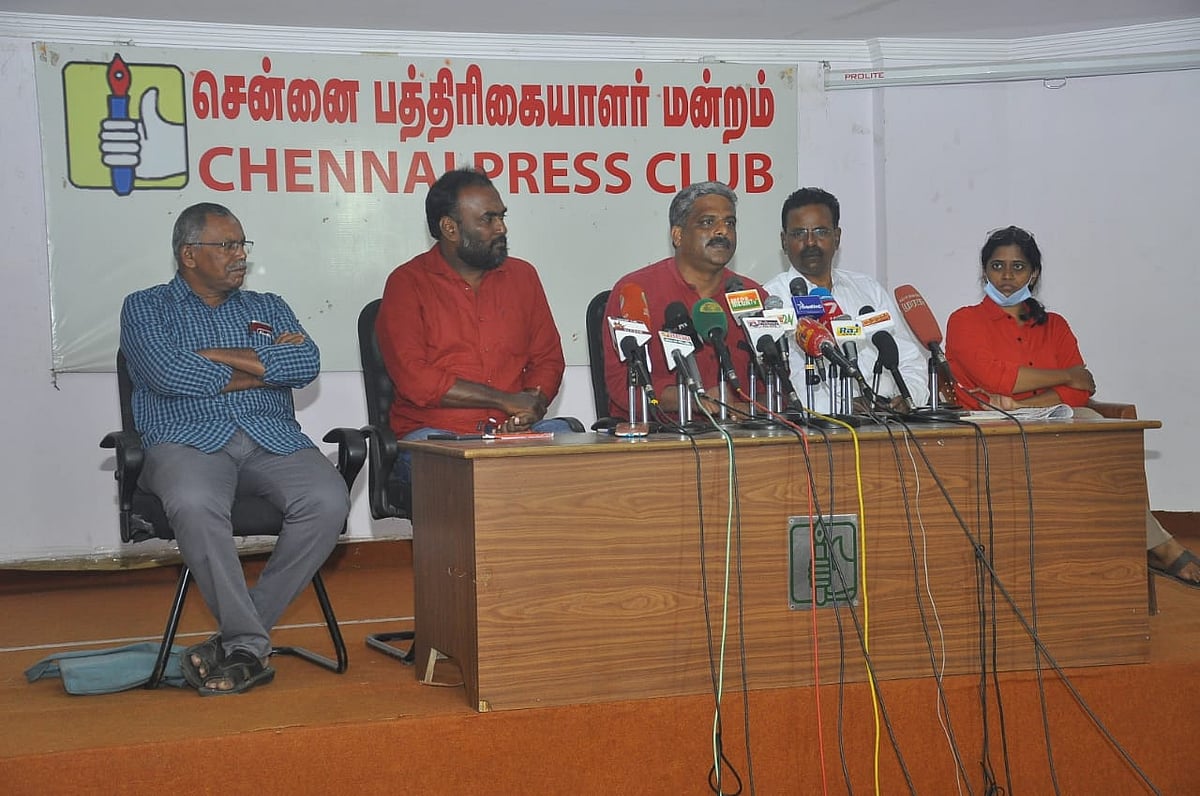 “எங்கள் நாட்டை பற்றி பேச கூடாது என கூறுவது கருத்து சுதந்திரத்திற்கு எதிரானது” : விஜூ கிருஷ்ணன் சாடல்!
