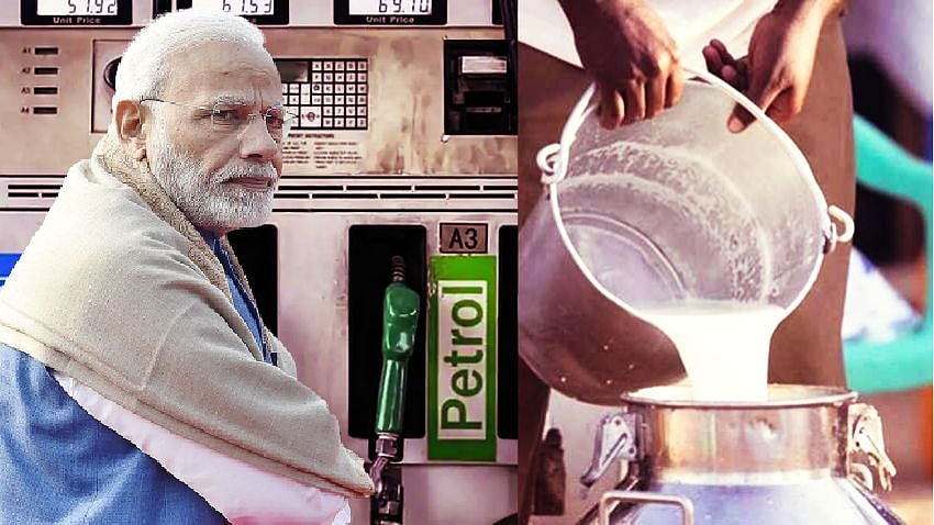 பெட்ரோல், டீசல், கேஸ் அடுத்து மோடி கை வைக்கப்போவது பால் விலை : கையறு நிலையில் மக்கள்!