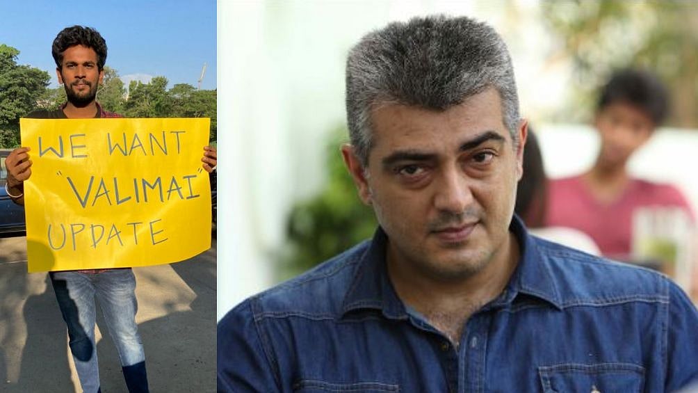 இங்கிலாந்து வீரர், டிக்டாக் பிரபலத்திடம் வலிமை அப்டேட் கேட்ட அஜித் ரசிகர்கள்!