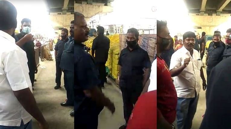 பணம் பறிப்பதற்காக கடைகளை அகற்ற முயன்ற அதிமுகவினர், மாநகராட்சி ஊழியர்கள்: திநகர் வியாபாரிகள் குற்றச்சாட்டு