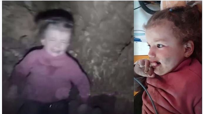 ஆழ்துளை கிணற்றில் விழுந்த ஒரு மணி நேரத்தில் மீட்கப்பட்ட குழந்தை - வெளியே வந்து என்ன கேட்டது தெரியுமா?