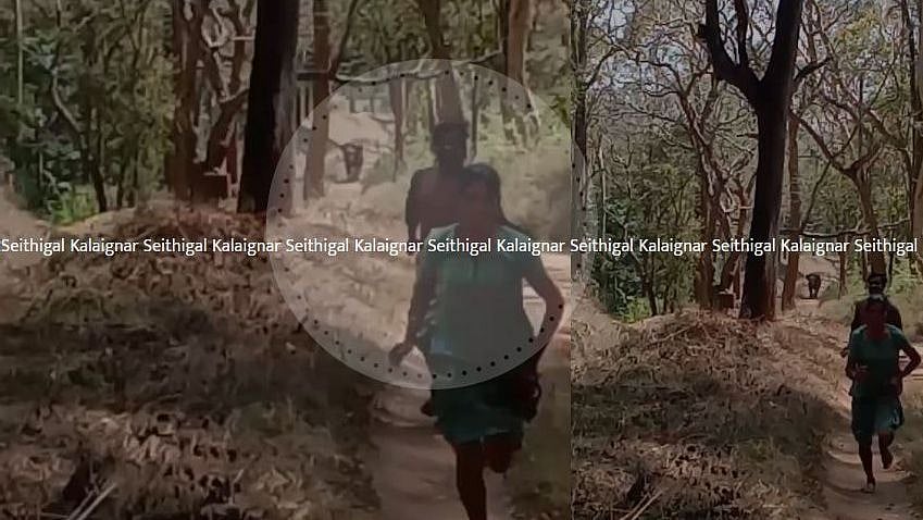 நீலகிரி : “பழங்குடியினர்களை விரட்டிய காட்டு யானை” - தப்பியோடி நூல் இலையில் உயிர் பிழைத்த தம்பதியர் !