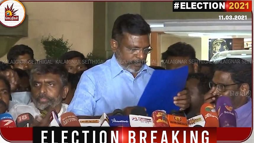 தி.மு.க கூட்டணியில் வி.சி.க போட்டியிடும் 6 தொகுதிகள் - அதிகாரப்பூர்வ அறிவிப்பு! #Election2021