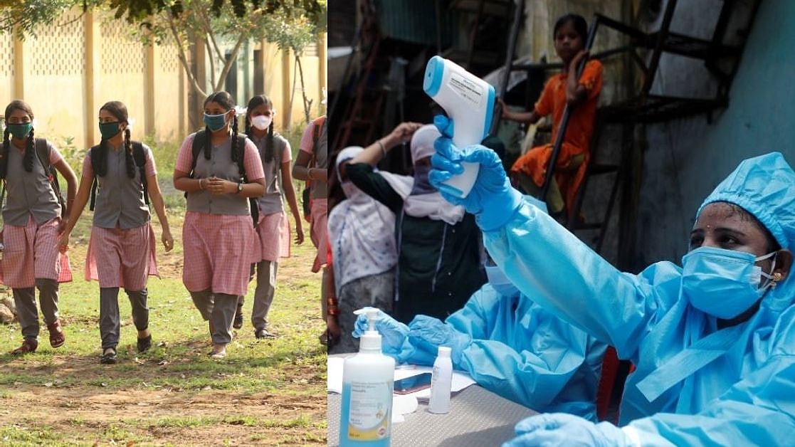 தஞ்சையில்  56 மாணவிகளுக்கு கொரோனா; 2 வாரங்களுக்கு பள்ளி மூடல் - தடுப்பு நடவடிக்கையை கைவிட்ட எடப்பாடி அரசு