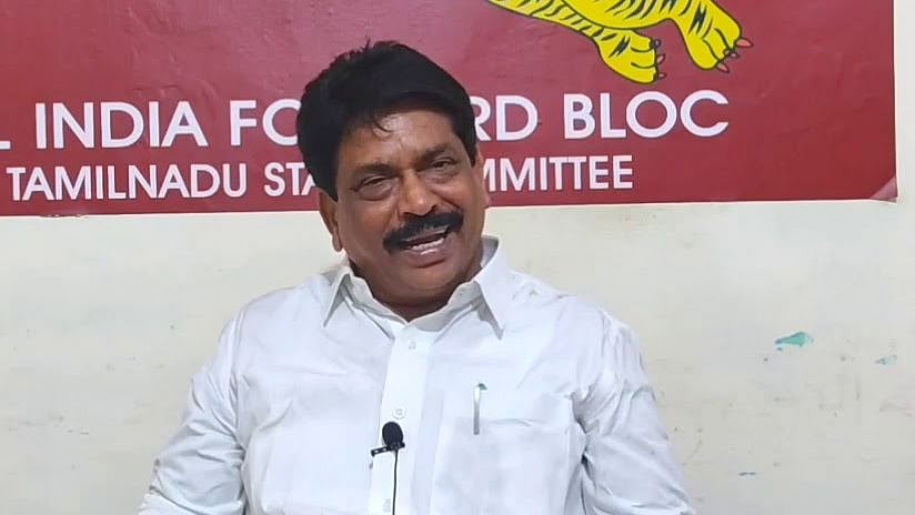 “பாஜகவுக்கு மட்டுமல்ல; பாமகவுக்கும் அடிமையாக இருக்கிறது அ.தி.மு.க” - ஃபார்வர்டு பிளாக் கதிரவன் விமர்சனம்!