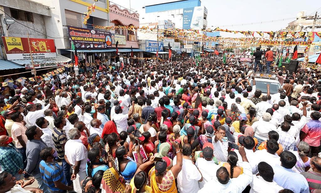 “தமிழகத்தை வென்றெடுப்போம்” : தி.மு.க கூட்டணி வேட்பாளர்களை ஆதரித்து உதயநிதி ஸ்டாலின் தேர்தல் பரப்புரை!