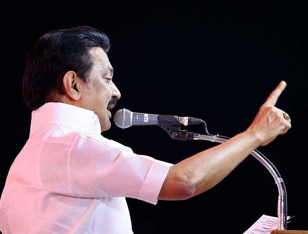 ‘விடியலுக்கான முழக்கம்’ : குலுங்கிய திருச்சி - மக்கள் வெள்ளத்தில் தி.மு.க தலைவர் மு.க.ஸ்டாலின்! (Album)