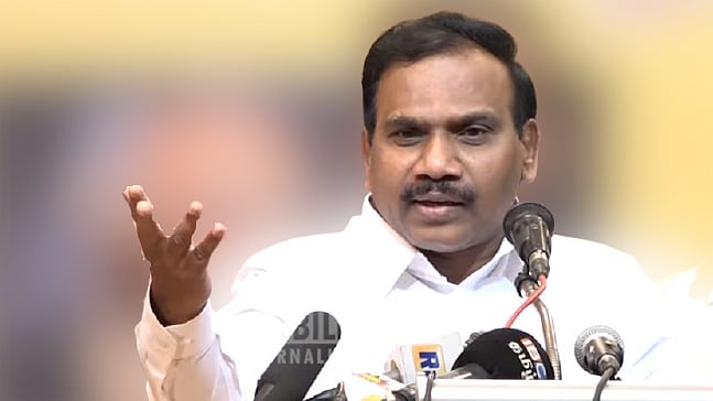 “வழக்கை போட்டால் அடங்கிவிடுவான் என நினைக்கிறார்கள்.. 2G வழக்கை சந்திக்க தயார்” : ஆ.ராசா MP ஆவேச பேச்சு !