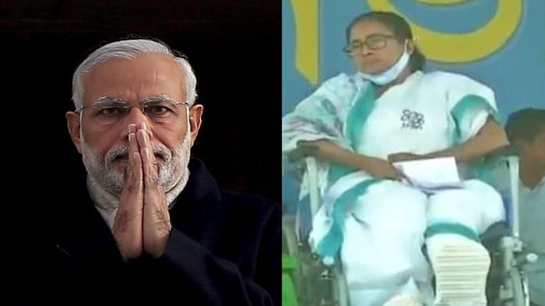 "காயம்பட்டதை அரசியலாக்க வேண்டாம்" - மேற்கு வங்கத்தில் மம்தாவிடம் கெஞ்சும் பா.ஜ.க!