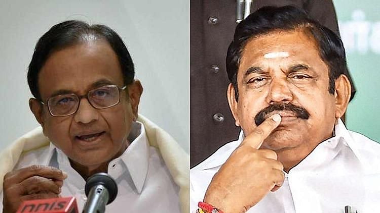 “ஜெயலலிதா ஆட்சியில் எடப்பாடி பழனிச்சாமி பெயரை கூட நான் கேள்விப்பட்டது கிடையாது” : ப.சிதம்பரம் கிண்டல்!