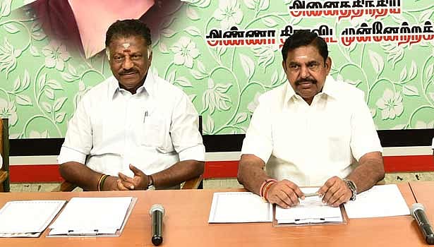 “ஊர்ந்து உயர்ந்த பழனிசாமியும் பன்னீரும்” - முரசொலி தலையங்கம் பதிலடி! #Elections2021