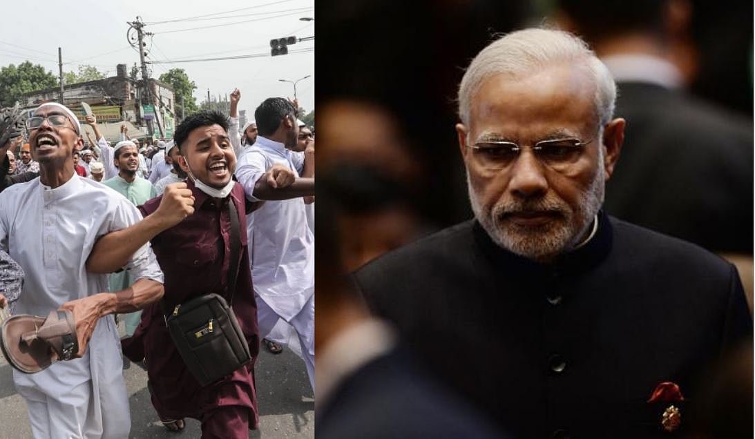 சொந்த நாட்டை அடுத்து பக்கத்து நாட்டினரும் எதிர்க்கும் மோடி : வங்கதேச பயணத்திற்கு இளைஞர்கள் எதிர்ப்பு!