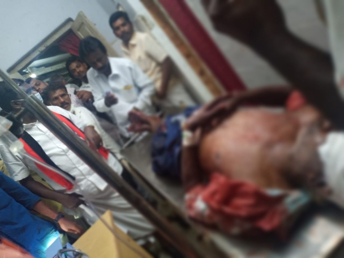 தோல்வி பயத்தில் திமுக வேட்பாளரை கொலை செய்ய முயற்சி: தடுக்க முயன்ற 4 பேர் படுகாயம் - அதிமுகவினர் அராஜகம்!