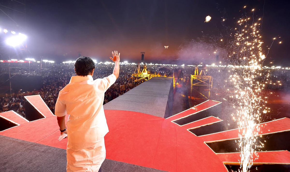 ‘விடியலுக்கான முழக்கம்’ : குலுங்கிய திருச்சி - மக்கள் வெள்ளத்தில் தி.மு.க தலைவர் மு.க.ஸ்டாலின்! (Album)