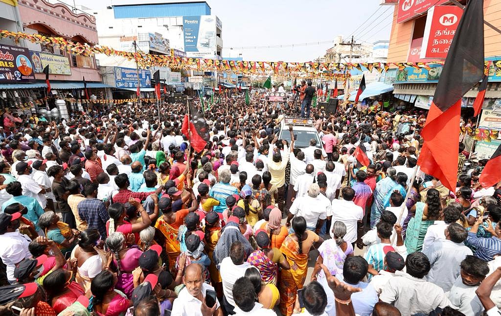 “தமிழகத்தை வென்றெடுப்போம்” : தி.மு.க கூட்டணி வேட்பாளர்களை ஆதரித்து உதயநிதி ஸ்டாலின் தேர்தல் பரப்புரை!