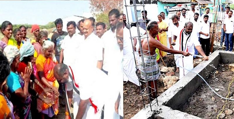 காலில் விழுந்து, துணி துவைத்து, கெஞ்சி ‘கொரளி’ வித்தை காட்டி ஓட்டு கேட்கும் அ.தி.மு.க அமைச்சர்கள்!