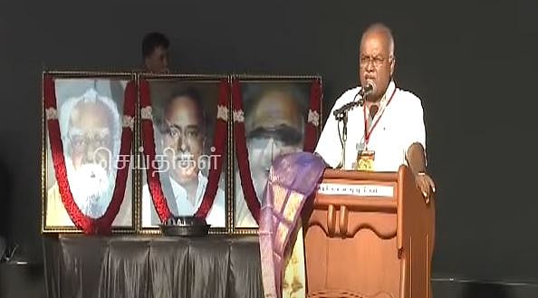 “சமூக நீதியை கட்டிக் காத்து, அடகு வைத்த சுயமரியாதையை மீட்போம்” - முனைவர் ஜெயரஞ்சனின் அனல் பறக்கும் பேச்சு