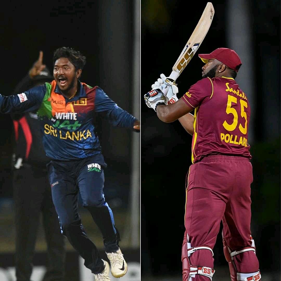 6 பந்துகளில் 6 சிக்சர்கள் : கிப்ஸ், யுவராஜ் லிஸ்ட்டில் இணைந்த பொல்லார்ட் - நொந்துபோன தனஞ்செயா! #SLvWI