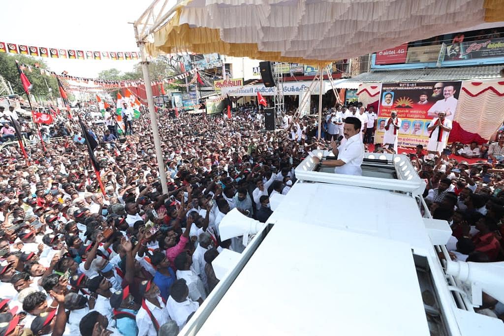 “எங்கே ஊழல் செய்யலாம்? எங்கே கமிஷன் பெறலாம்? என்பவை மட்டுமே எடப்பாடியின் சிந்தனை” - மு.க.ஸ்டாலின் பேச்சு!