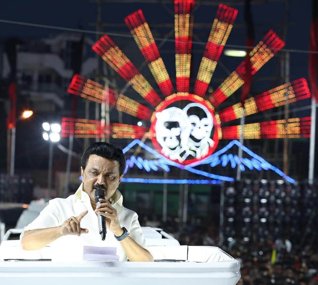 “கொரோனா காலத்திலும் கொள்ளையடித்த ஆட்சியை வீட்டிற்கு அனுப்பவேண்டாமா?” - மு.க.ஸ்டாலின் சூறாவளி பிரச்சாரம்!