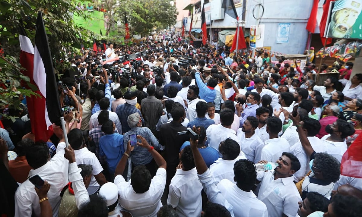 “எதிர்க்கட்சியாக இருந்து ஆற்றிய பணிகளை விட இன்னும் 10 மடங்கு பணியாற்றுவோம்” :  கொளத்தூரில் மு.க.ஸ்டாலின்!