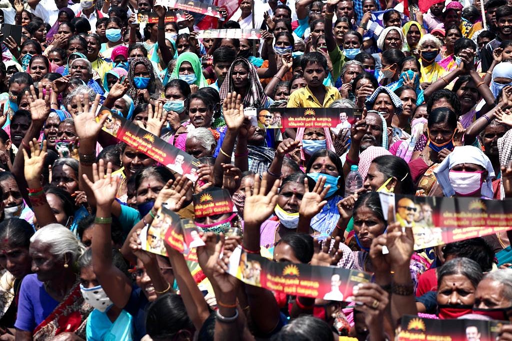 “தமிழகத்தை வென்றெடுப்போம்” : தி.மு.க கூட்டணி வேட்பாளர்களை ஆதரித்து உதயநிதி ஸ்டாலின் தேர்தல் பரப்புரை!