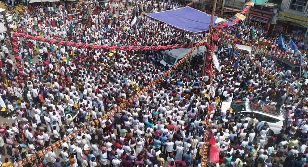 "அ.தி.மு.க எதிர்ப்பலை இல்லை என்கிறார்கள்... தமிழகமெங்கும் சுனாமியே அடிக்கிறது” - மு.க.ஸ்டாலின் பேச்சு!