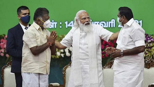 “பா.ஜ.க., அ.தி.மு.க தமிழ் மண்ணின் திராவிட மணத்திற்கு எதிரானவர்கள்” : முரசொலி தலையங்கம் சாடல்!