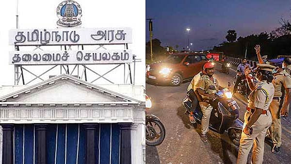இரவு நேரங்களில் போக்குவரத்துக்கு தடை... தமிழகம் முழுவதும் ஞாயிற்றுக்கிழமைகளில் முழு ஊரடங்கு! #Lockdown