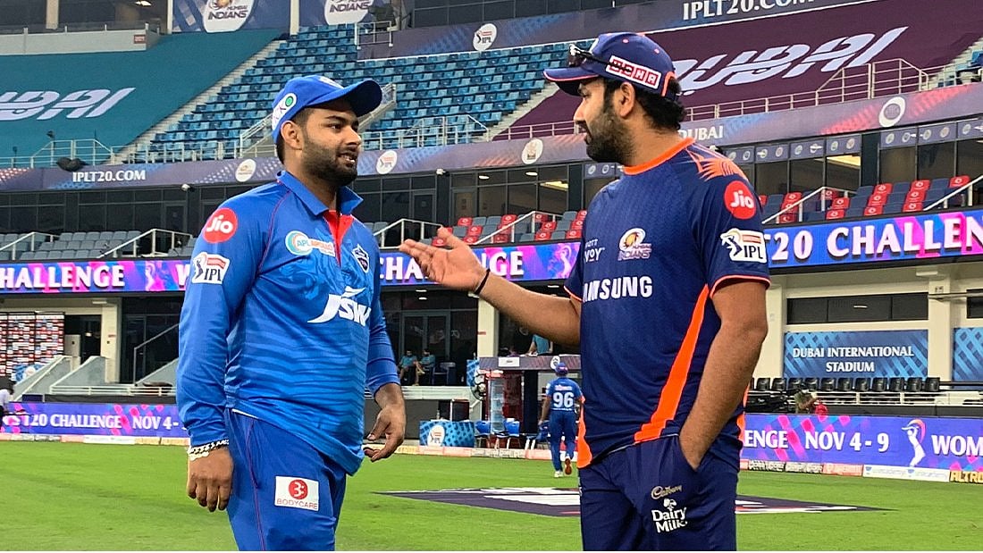 “அமித் மிஷ்ராவின் 4 விக்கெட்டும்; தவானின் பொறுப்பான ஆட்டமும்” - மும்பையை காலி செய்த டெல்லி! IPL2021