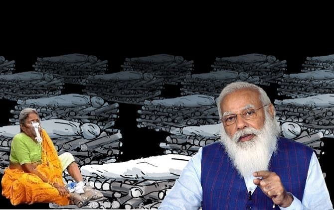  திறமையற்ற திமிர் பிடித்த பாஜக அரசால் கிராமங்களுக்குள் ஊடுருவிய கொரோனா: மோடியை வரலாறு விடாது!