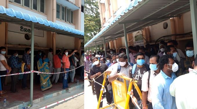 ரெம்டெசிவருக்காக KMCல் 4வது நாளாக குவியும் நோயாளிகளின் உறவினர்கள்; அலைக்கழிக்கும் சுகாதாரத்துறை?