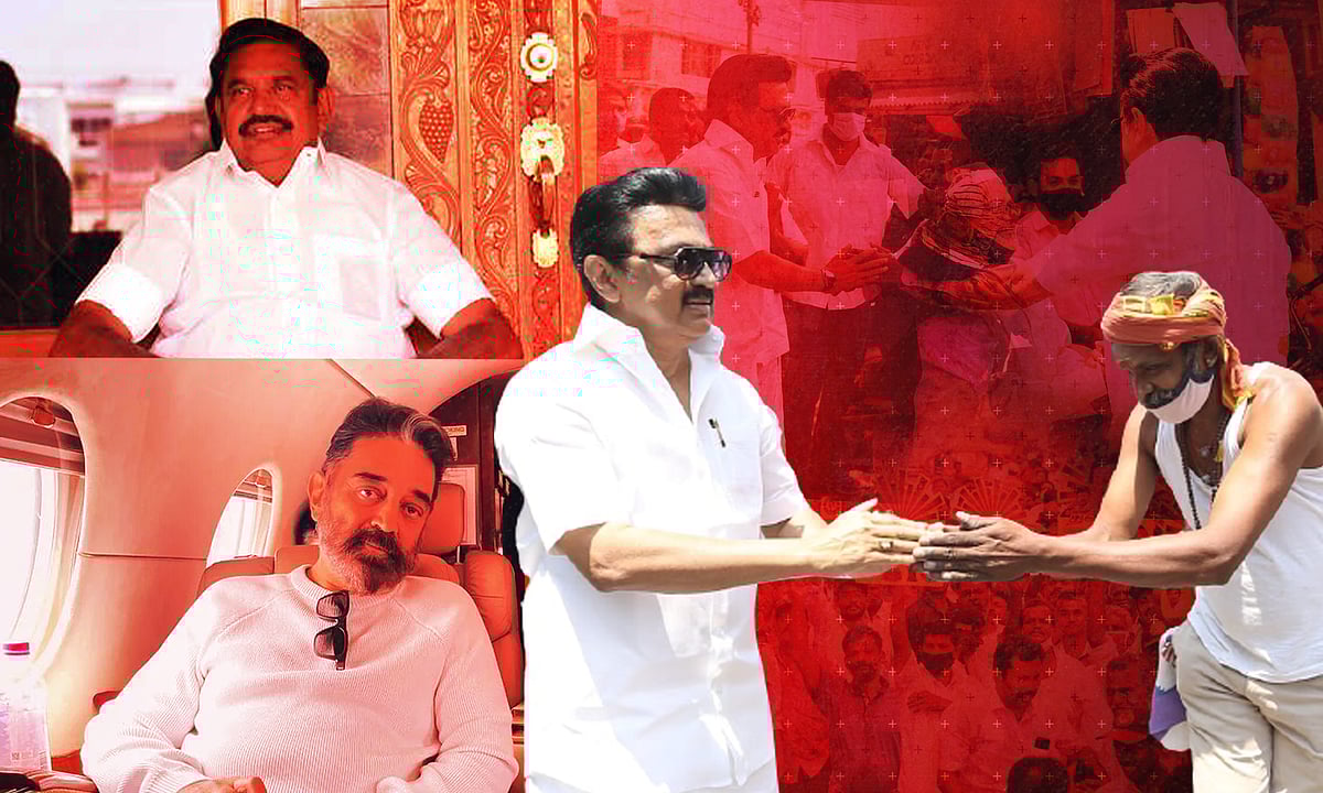 தேர்தல் முடிந்ததும் காணாமல் போன எடப்பாடி, ஷூட்டிங் போன கமல்: மக்களுக்காக களத்தில் நிற்கும் மு.க.ஸ்டாலின்!